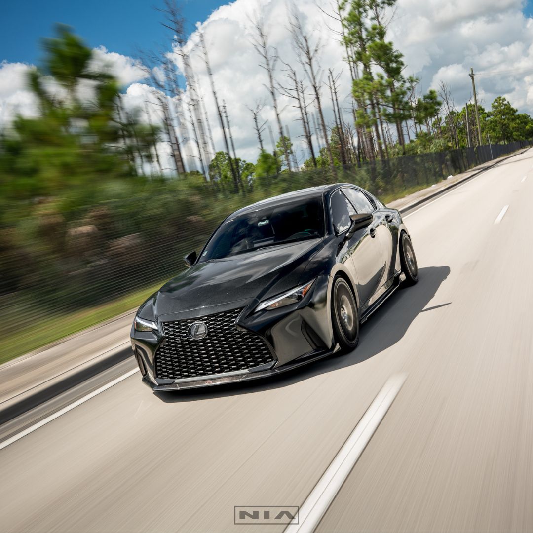 Lexus IS300 IS350 Base Front Bumper NIA Splitter Lip Aero Body Kit 2021-2025