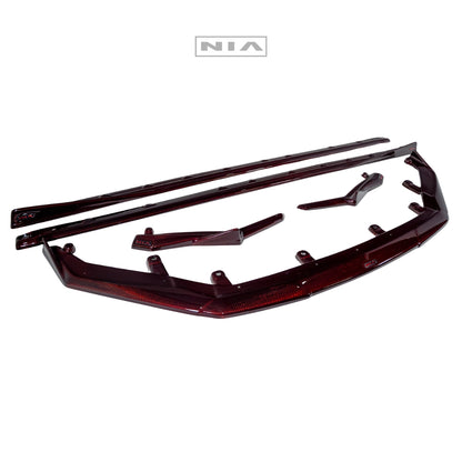 Lexus IS F-Sport NIA full splitter lip bodykit 5pcs (front lip, side skirts, rear apron spats) 2021-2025 in ABS or Carbon Fiber