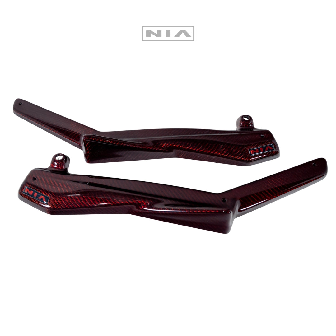 Lexus IS Base Model, F-Sport NIA Rear Lip Spats bodykit  2021-2025 in ABS or Carbon Fiber