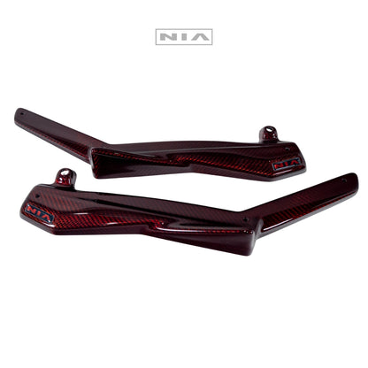 Lexus IS Base Model, F-Sport NIA Rear Lip Spats bodykit  2021-2025 in ABS or Carbon Fiber