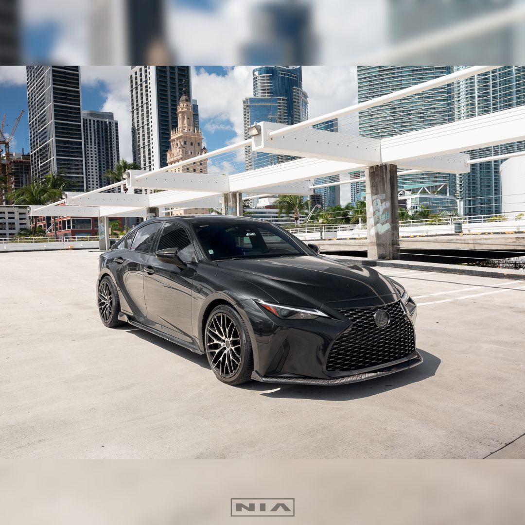 Lexus IS300 IS350 Base Front Bumper NIA Splitter Lip Aero Body Kit 2021-2025