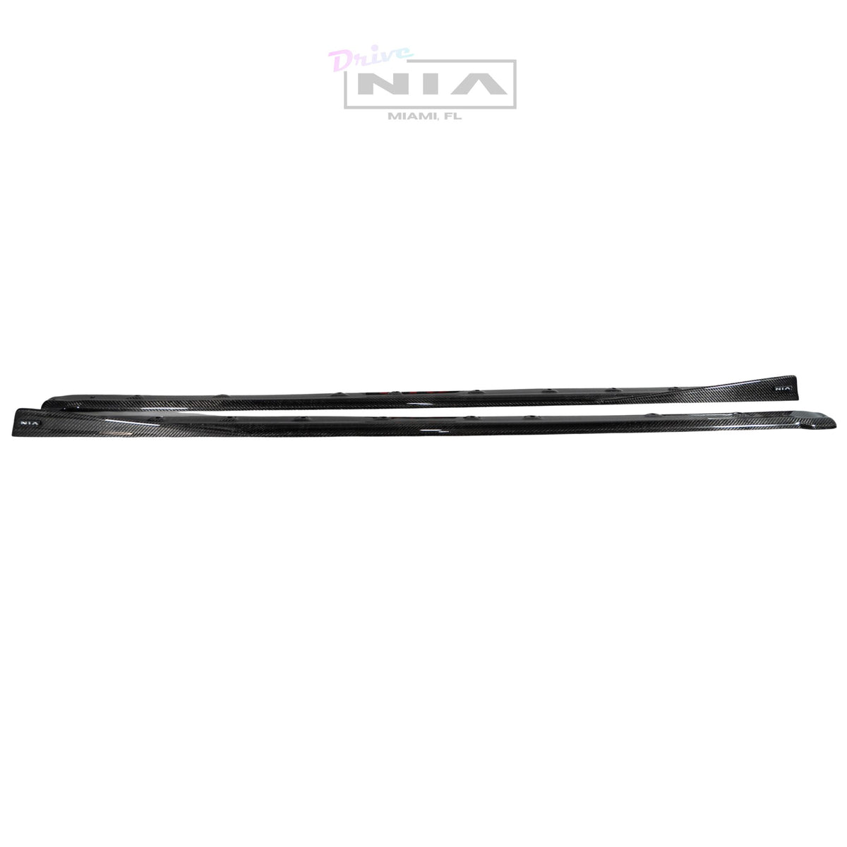 Lexus IS 2021-2026 NIA Side skirts aero lip bodykit in ABS or Carbon Fiber (Base, F Sport, IS300, IS350, IS500)