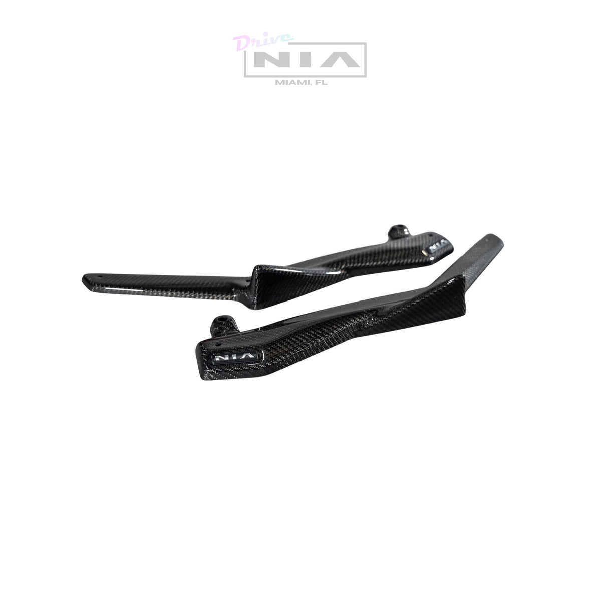 Lexus IS Base Model, F-Sport NIA Rear Lip Spats bodykit  2021-2026 in ABS or Carbon Fiber