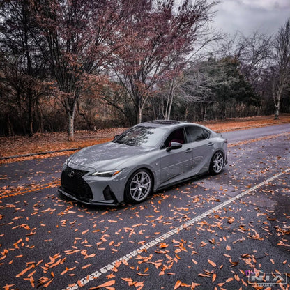 Lexus IS F-Sport NIA front splitter lip bodykit 2021-2025 in ABS or Carbon Fiber