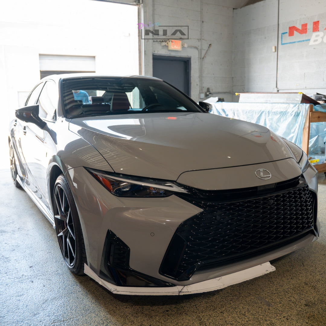 Lexus IS F-Sport NIA front splitter lip bodykit 2026+ in ABS or Carbon Fiber (PRE-ORDERS)