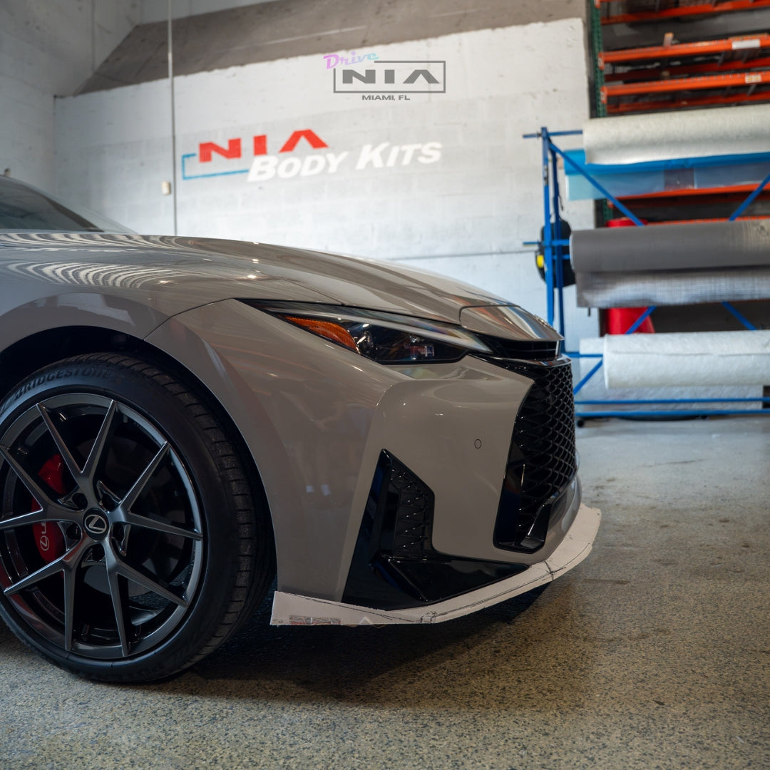 Lexus IS F-Sport NIA front splitter lip bodykit 2026+ in ABS or Carbon Fiber (PRE-ORDERS)