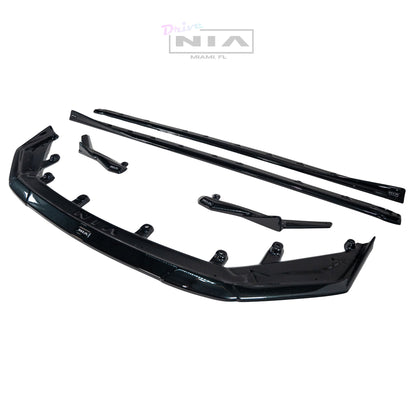 Lexus IS F-Sport NIA full splitter lip bodykit 5pcs (front lip, side skirts, rear apron spats) 2026 in ABS or Carbon Fiber