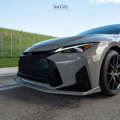 Lexus IS F-Sport NIA  Full lip Body Kit 6pcs  2026+ in ABS or Carbon Fiber  (Front Splitter, Side Skirt Rockers, Rear apron spats, Diffuser Bumper Extension) PRE-ORDER