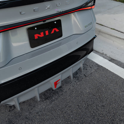 Lexus IS Base Model, F-Sport NIA rear lip bumper extension Diffuser bodykit  2021-2026 in ABS or Carbon Fiber