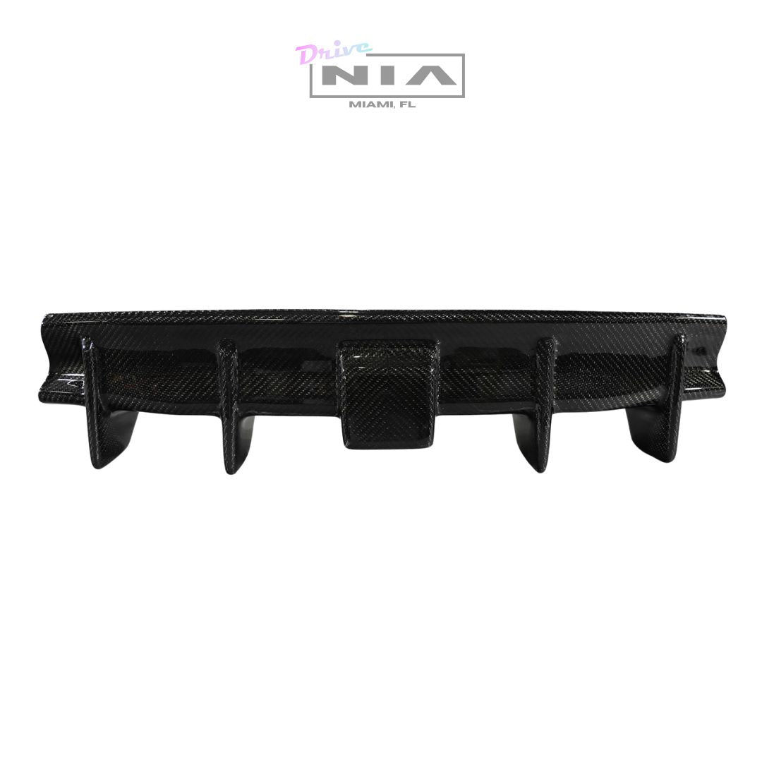 Lexus IS Base Model, F-Sport NIA rear lip bumper extension Diffuser bodykit  2021-2026 in ABS or Carbon Fiber
