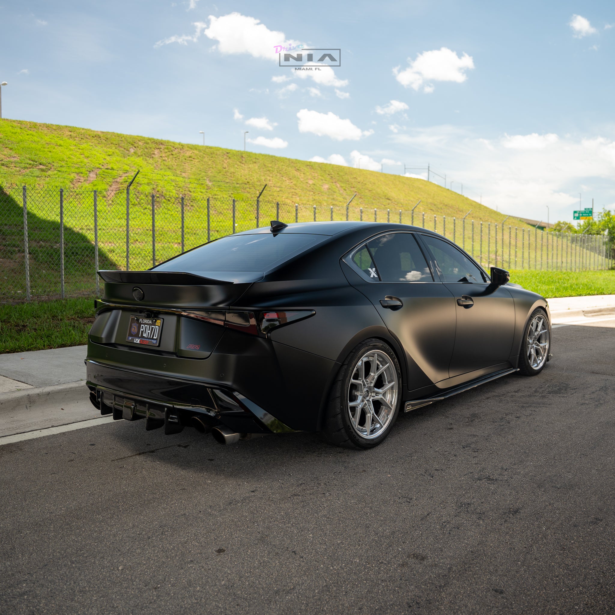 Lexus IS 2021-2026 NIA Side skirts aero lip bodykit in ABS or