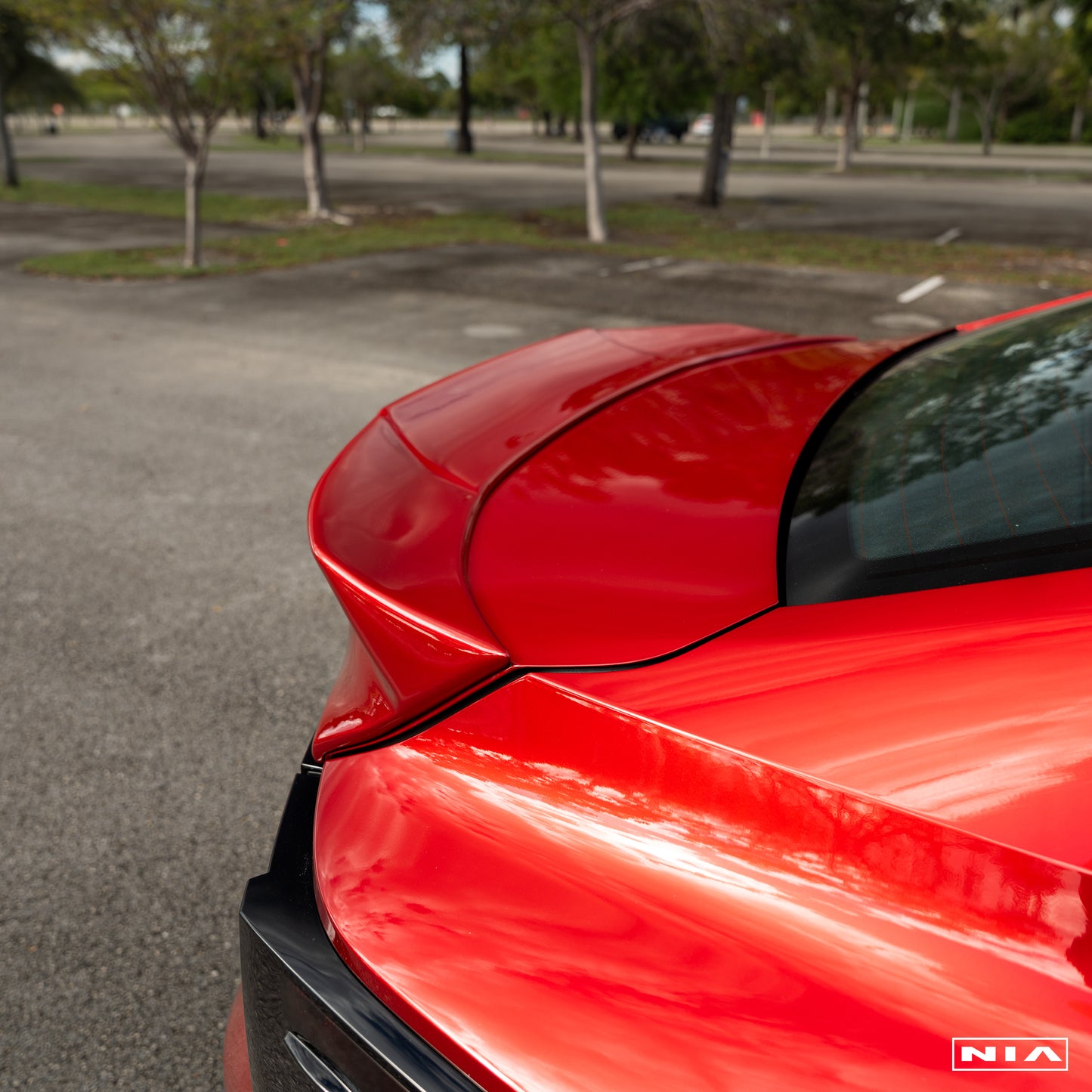 Lexus IS Base Model, F-sport, IS500 NIA Rear Duck Bill Trunk Spoiler V3 2021-2025 in ABS