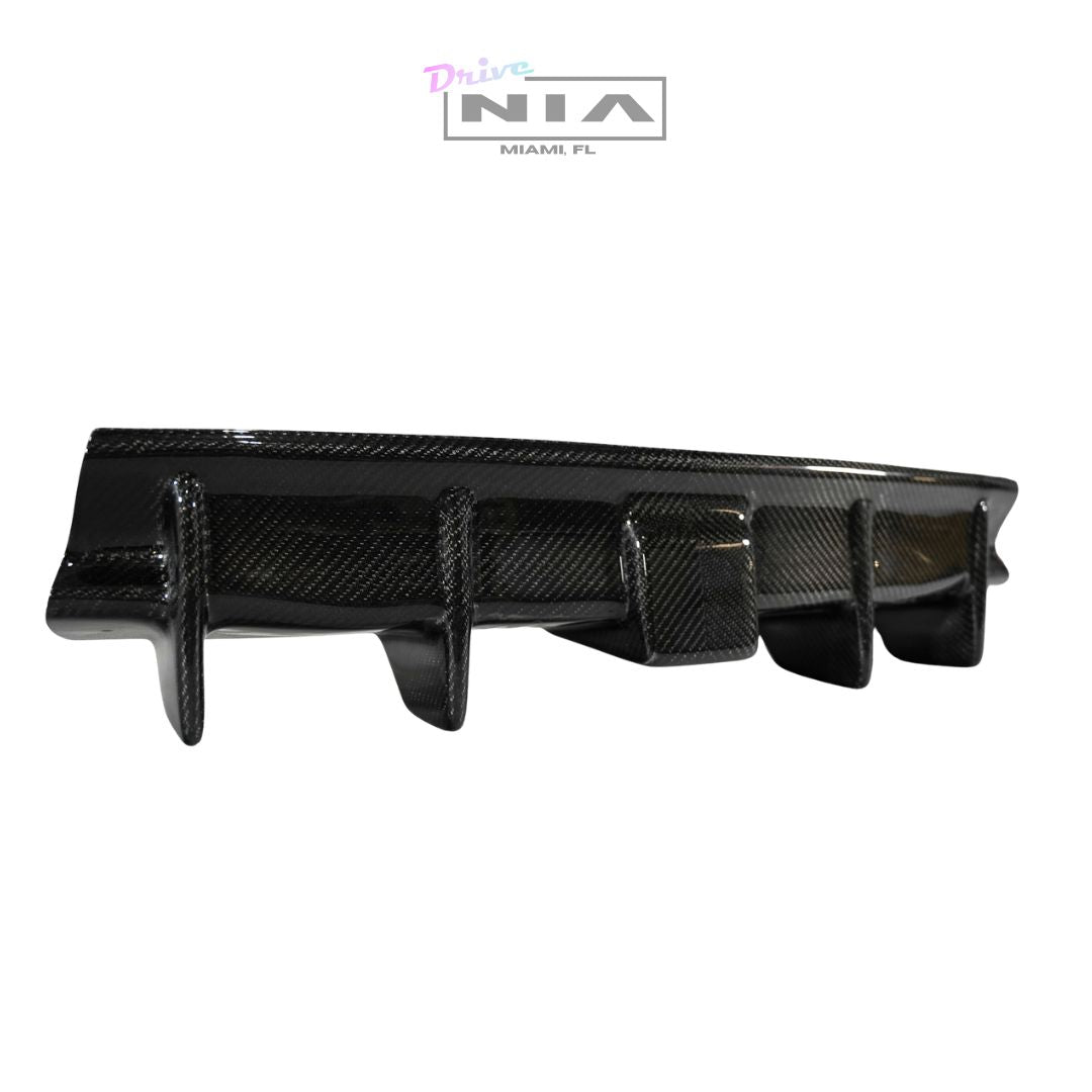 Lexus IS 500 NIA rear lip bumper extension Diffuser bodykit 2022-2025 in ABS or Carbon Fiber
