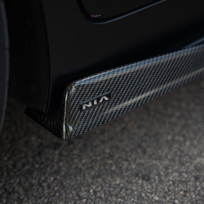 Lexus IS 2021-2026 NIA Side skirts aero lip bodykit in ABS or Carbon Fiber (Base, F Sport, IS300, IS350, IS500)