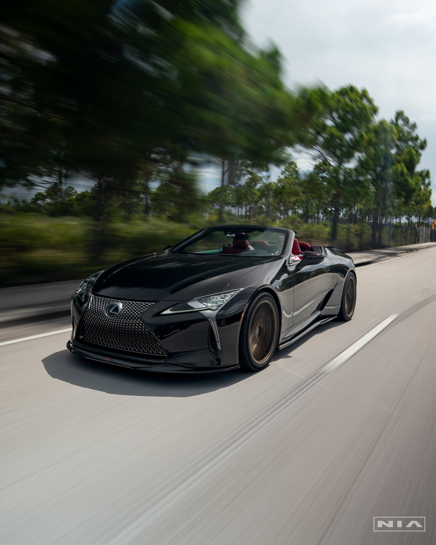 Lexus LC 500 NIA Side Skirt Splitter Extensions 2018-25