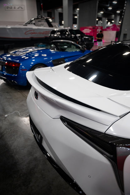 Lexus LC 500 Full NIA Splitter Lip Body Kit+Spoiler 2018-25 (6 pcs) (*Spoiler Is NOT Compatible with Convertibles)