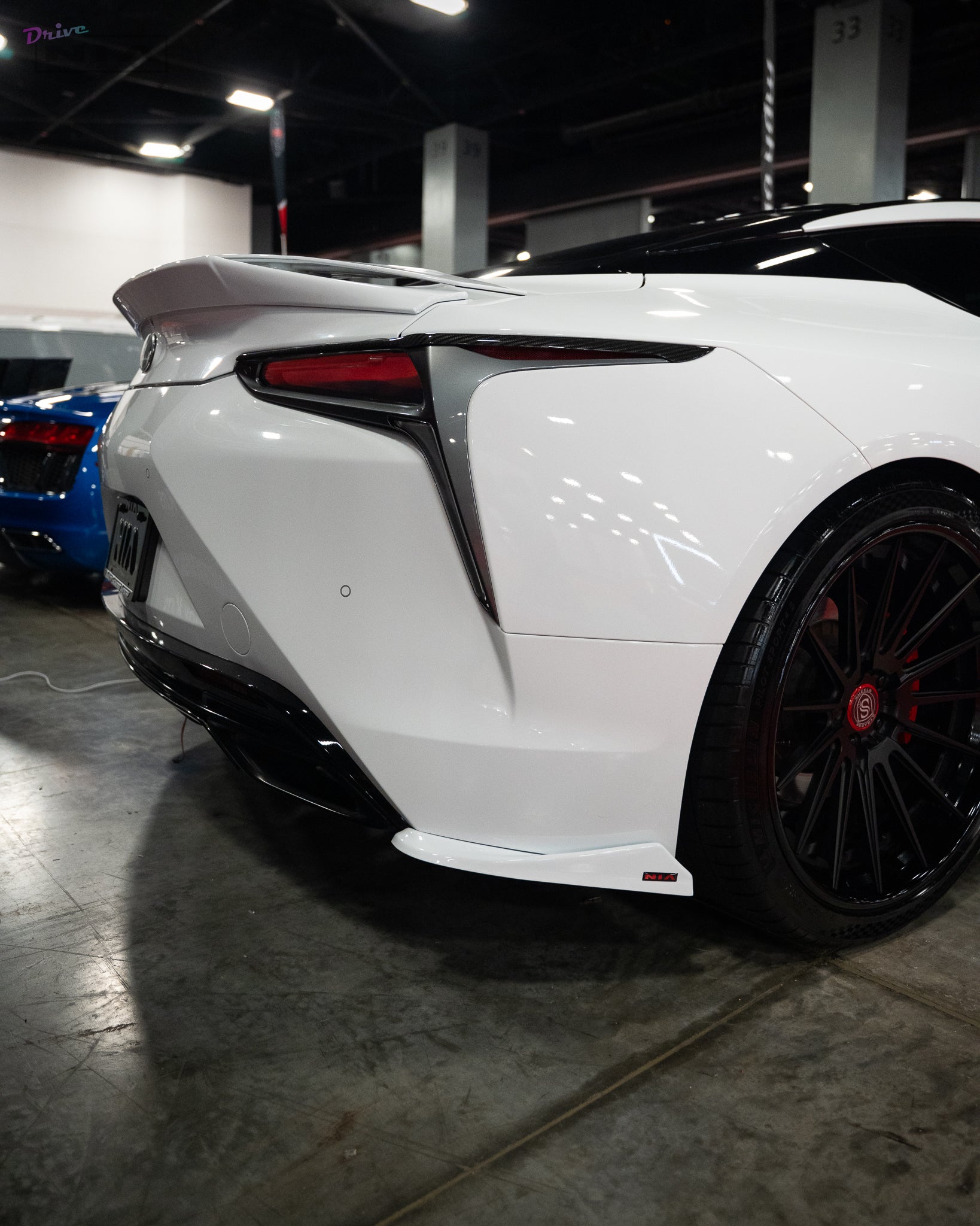 Lexus LC 500 NIA Rear Spats 2018-2026 in ABS or Carbon Fiber – Nia