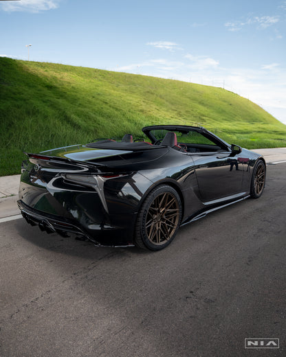 Lexus LC 500 NIA Side Skirt Splitter Extensions 2018-25