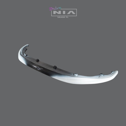 Lexus LC 500 NIA Front Splitter 2018-2026 Without Fins in Carbon Fiber and Ultra White Offsets - Clearance