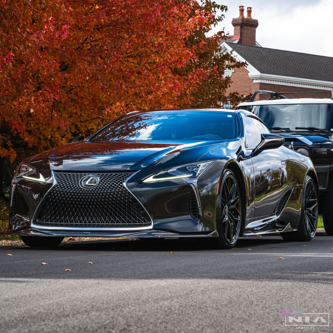 Lexus LC 500 NIA Full lip Body Kit 6pcs (Front Splitter, Side