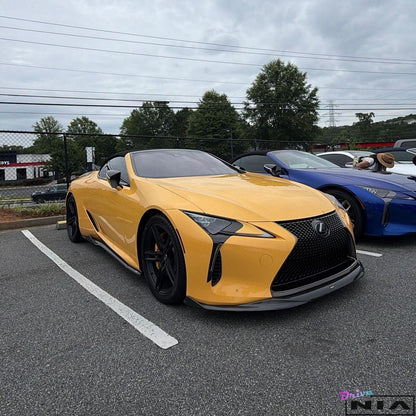 Lexus LC 500 NIA Full lip Body Kit 6pcs (Front Splitter, Side Skirt Rockers, Rear Apron Spats, Diffuser Bumper Extension) 2018-2026 in ABS