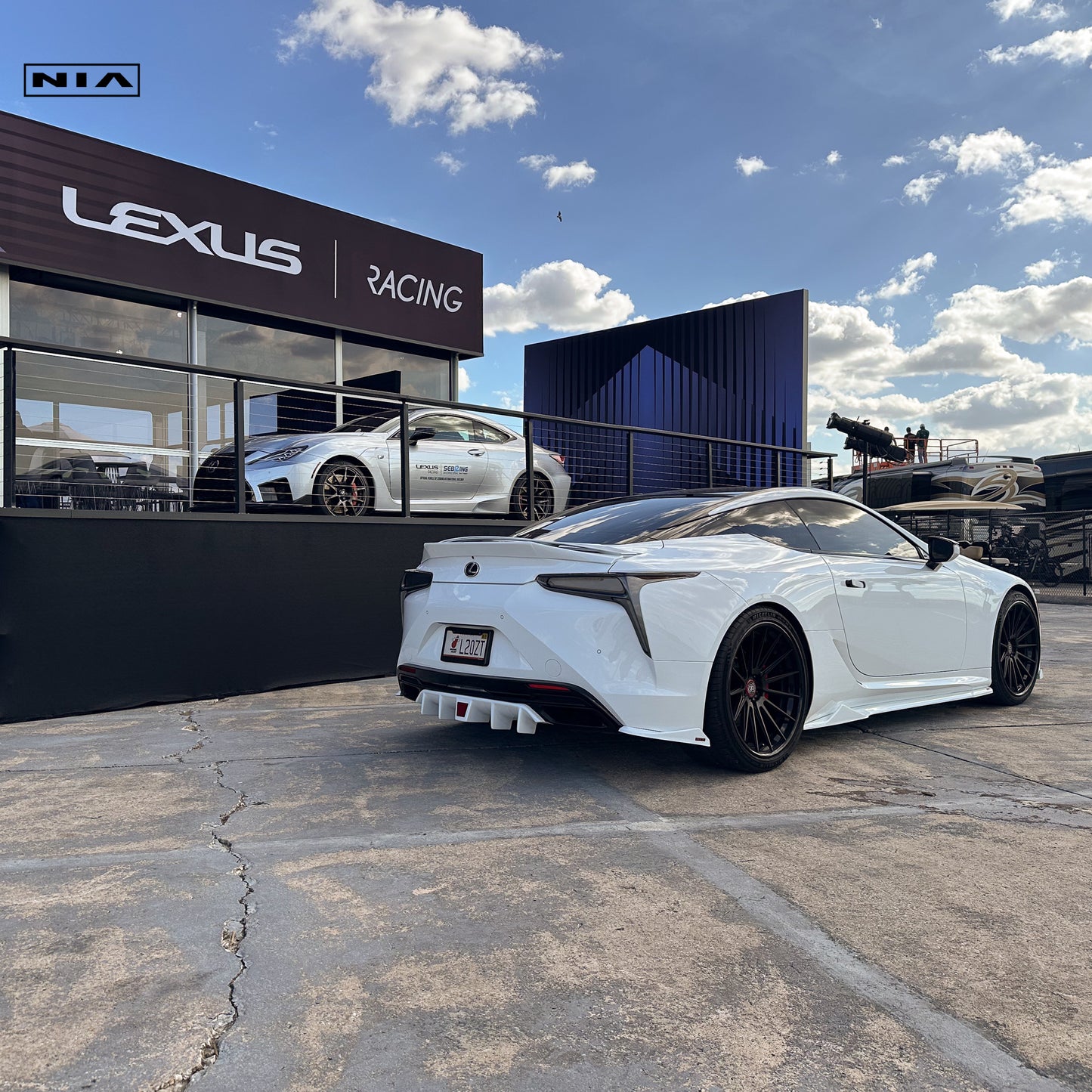 Lexus LC 500 NIA Rear Wing Spoiler 2018-2026 in ABS