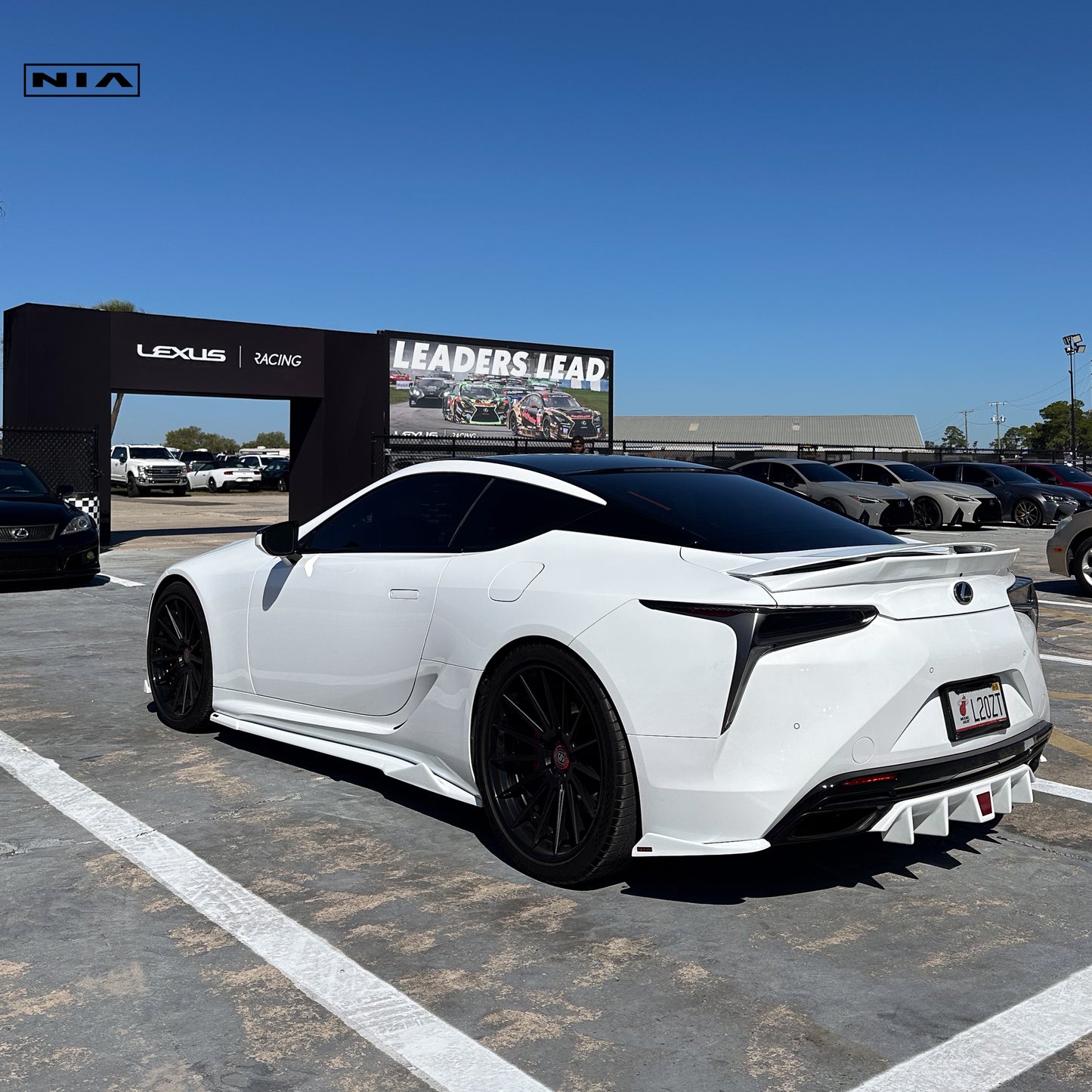 Lexus LC 500 NIA Rear Wing Spoiler 2018-2026 in ABS
