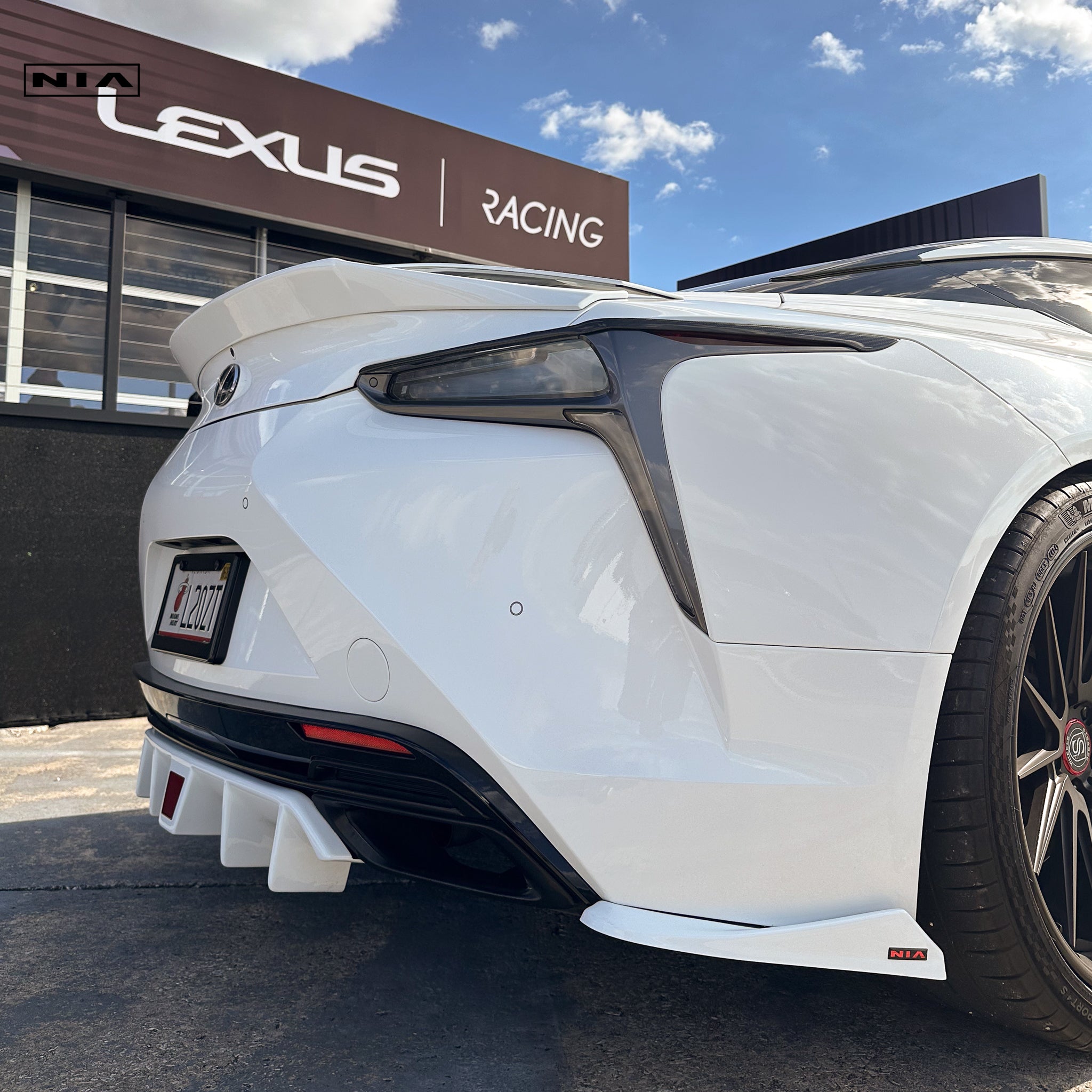 Lexus LC 500 NIA Rear Spats 2018-2026 in ABS or Carbon Fiber – Nia