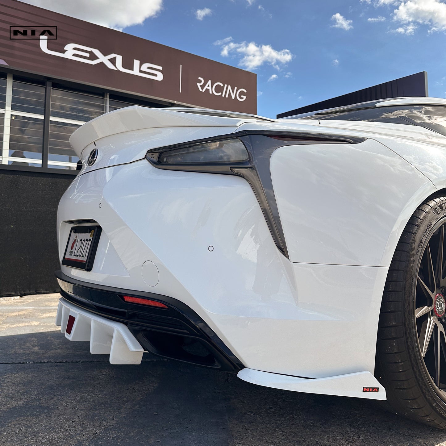 Lexus LC 500 NIA Rear Wing Spoiler 2018-2026 in ABS