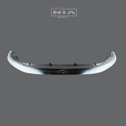 Lexus LC 500 NIA Front Splitter 2018-2026 Without Fins in Carbon Fiber and Ultra White Offsets - Clearance