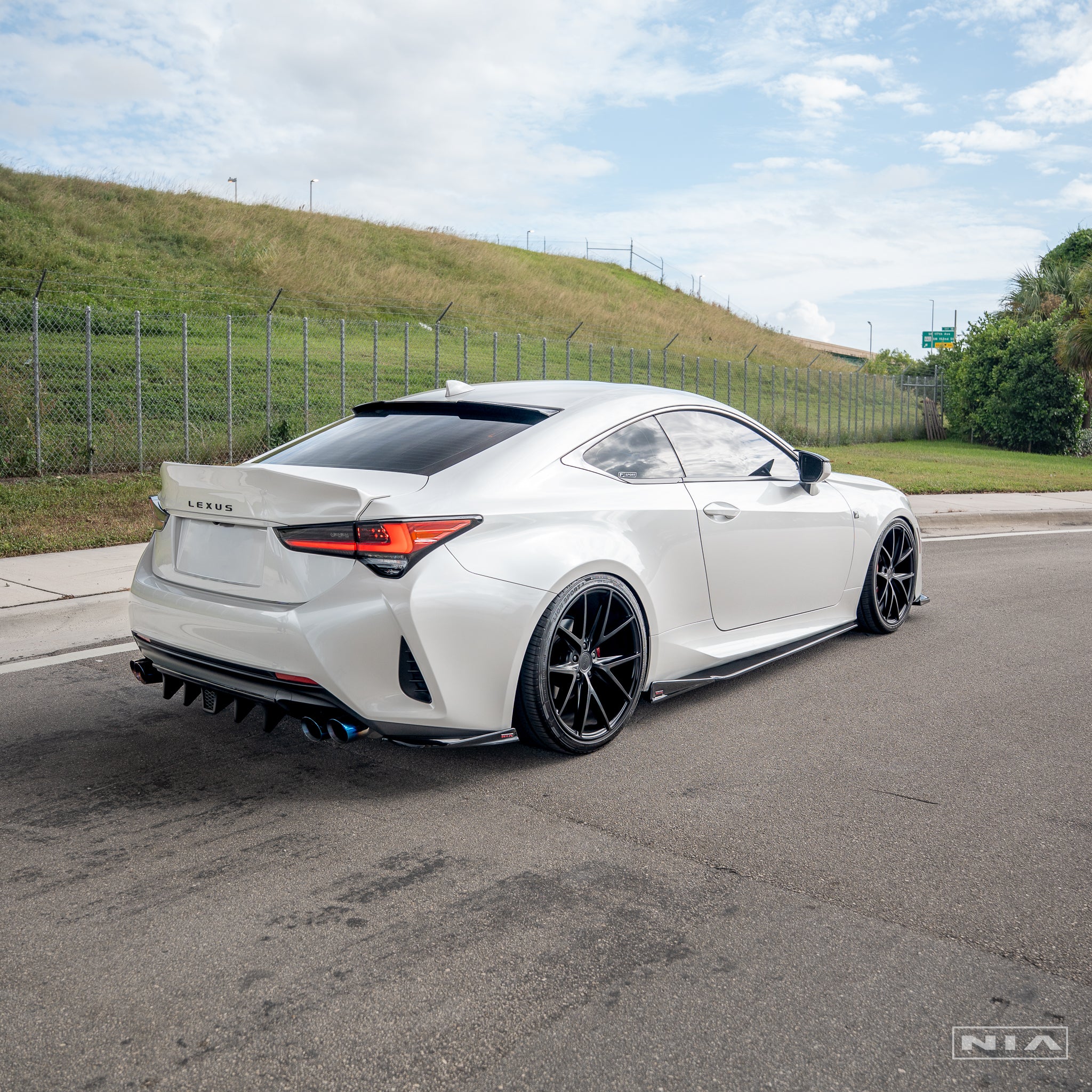 Lexus RC Base Model, F-Sport NIA Rear Diffuser Lip Bumper