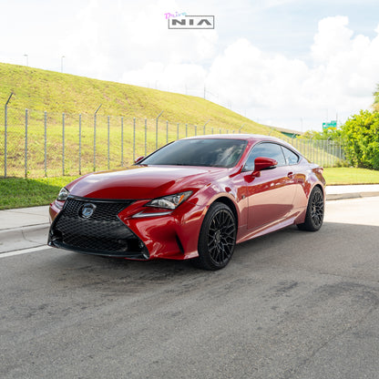 Lexus NIA Replacement F Emblem (7") in ABS or Carbon Fiber