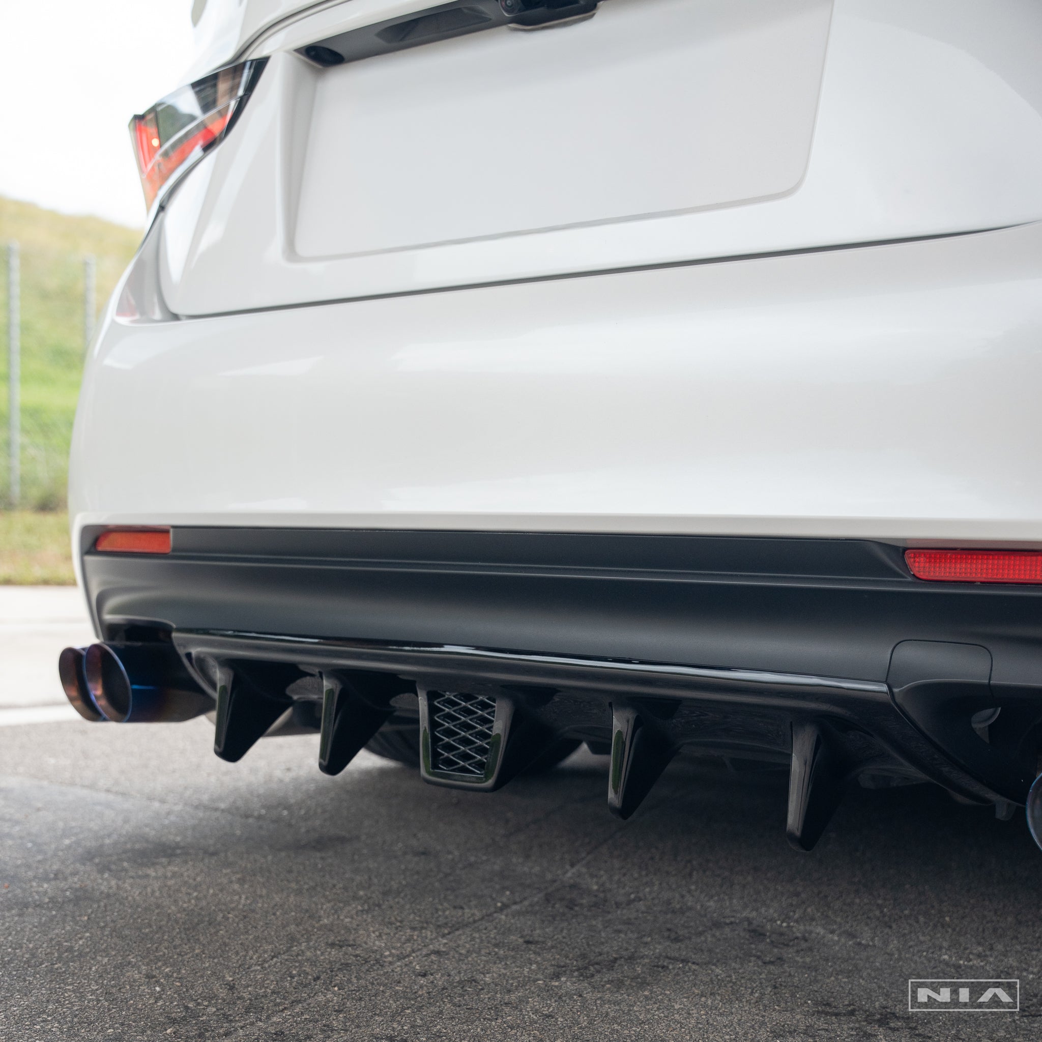 Lexus RC Base Model, F-Sport NIA Rear Diffuser Lip Bumper