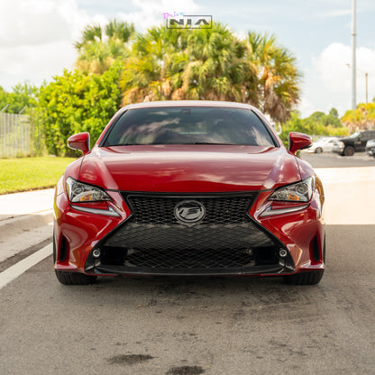 Lexus NIA Replacement F Emblem (7") in ABS or Carbon Fiber