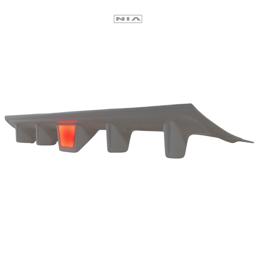 Lexus RC Base Model, F-Sport NIA Rear Diffuser Lip Bumper Extension 2019-2025 in ABS