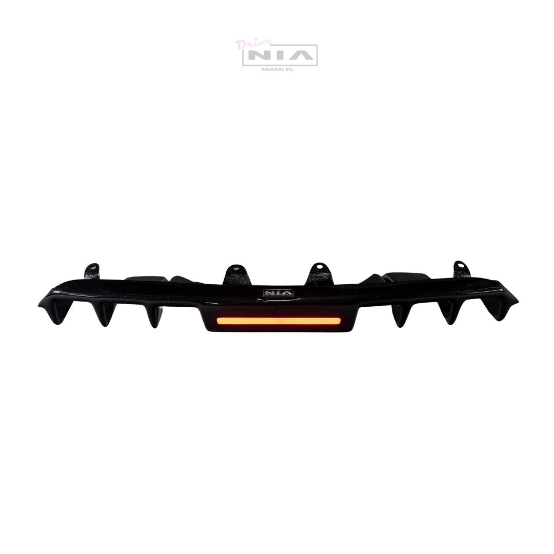 Lexus RC-F NIA rear lip bumper extension Diffuser bodykit 2015-2019 in Caviar - Clearance