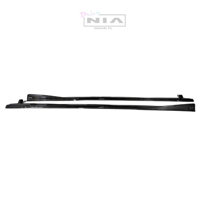 Lexus RC-F NIA side skirts lip bodykit 2020-2025 in ABS or Carbon Fiber