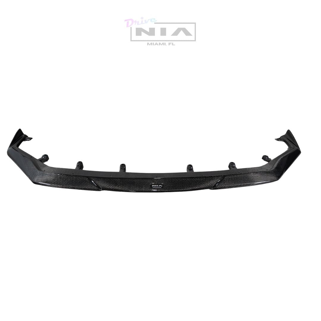 Lexus RC-F 2020-2025 NIA full splitter lip bodykit 5pcs (front lip, side skirts, rear apron spats) in ABS or Carbon Fiber