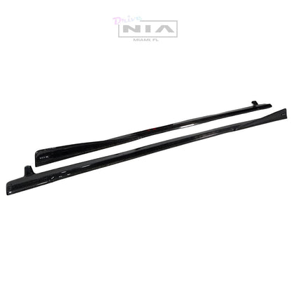 Lexus RC-F NIA side skirts lip bodykit 2020-2025 in ABS or Carbon Fiber