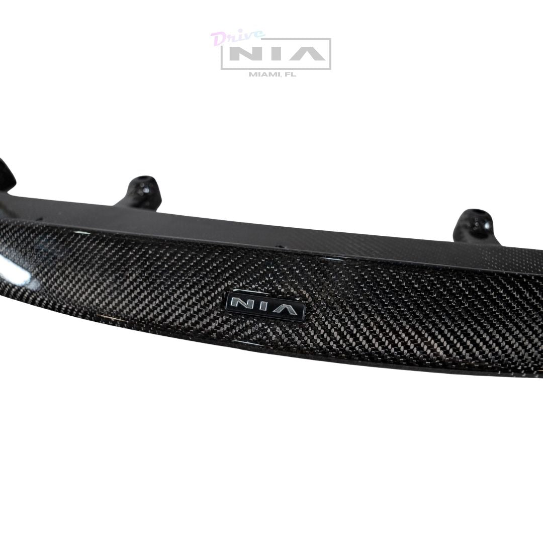 Lexus RC-F 2020-2025 NIA full splitter lip bodykit 5pcs (front lip, side skirts, rear apron spats) in ABS or Carbon Fiber