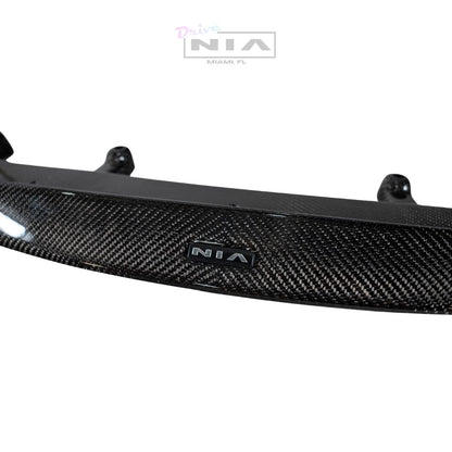 Lexus RC-F 2020-2025 NIA full splitter lip bodykit 5pcs (front lip, side skirts, rear apron spats) in ABS or Carbon Fiber