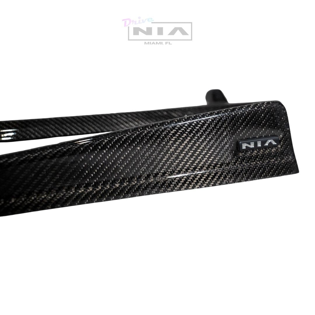 Lexus RC-F NIA side skirts lip bodykit 2020-2025 in ABS or Carbon Fiber