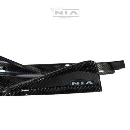 Lexus RC-F NIA Rear Lip Spats bodykit  2020-2025 in ABS or Carbon Fiber