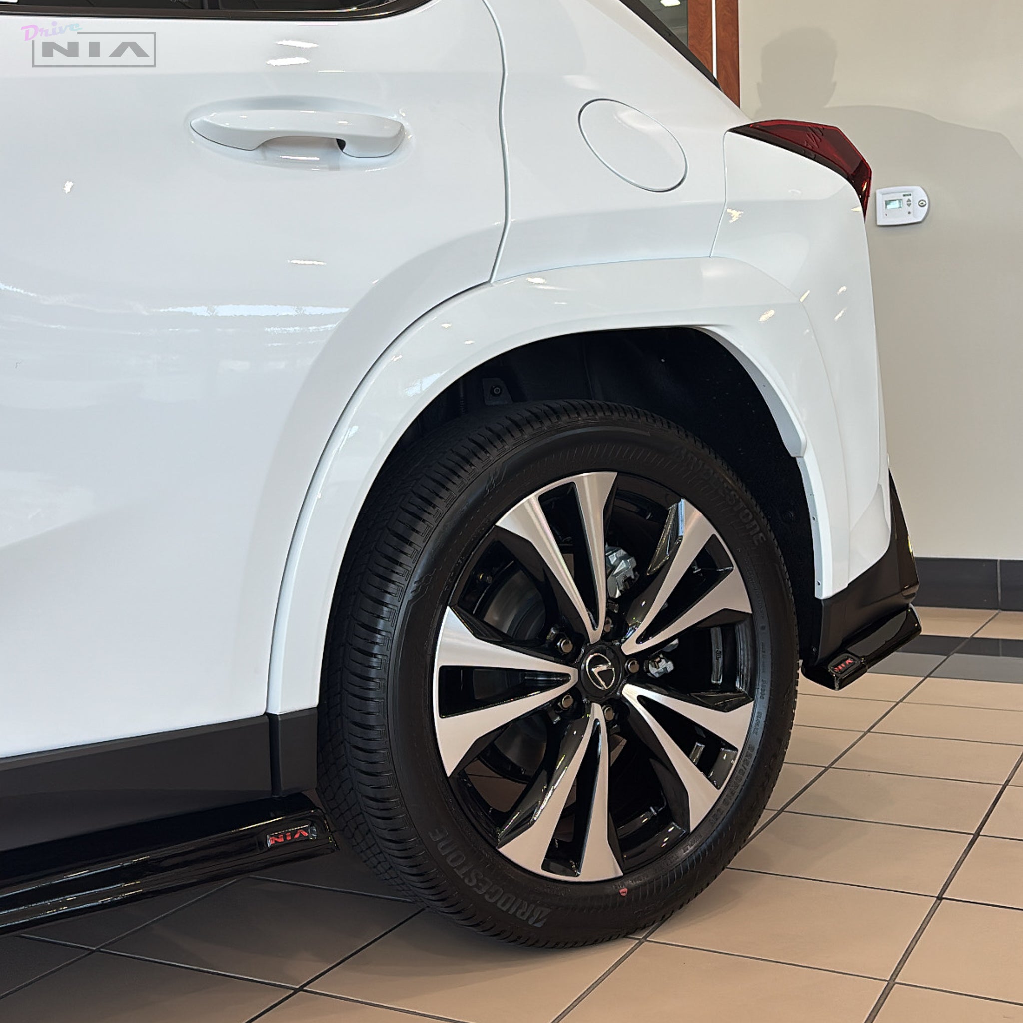 Lexus UX Base Model, F-Sport NIA Splitter Rear Apron Spats 2019