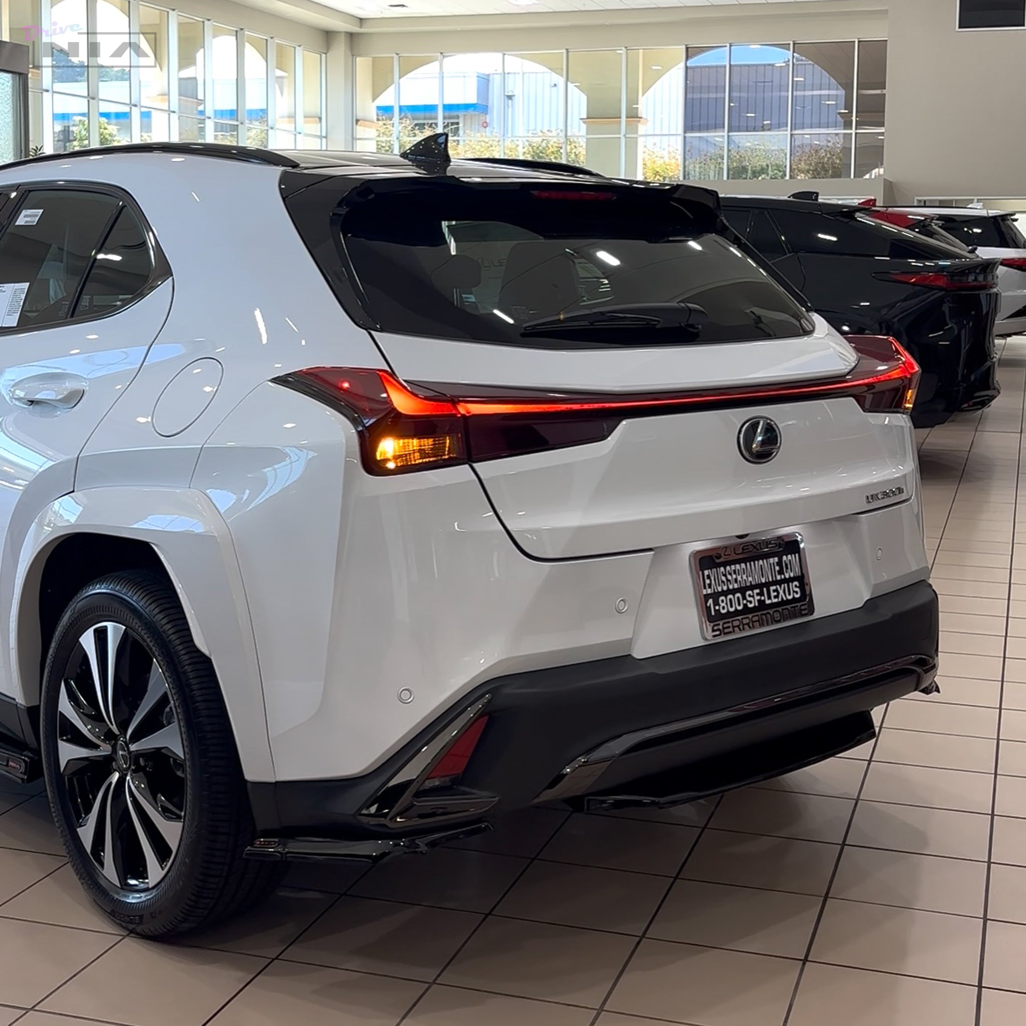 Lexus UX Base Model, F-Sport NIA Splitter Rear Apron Spats 2019