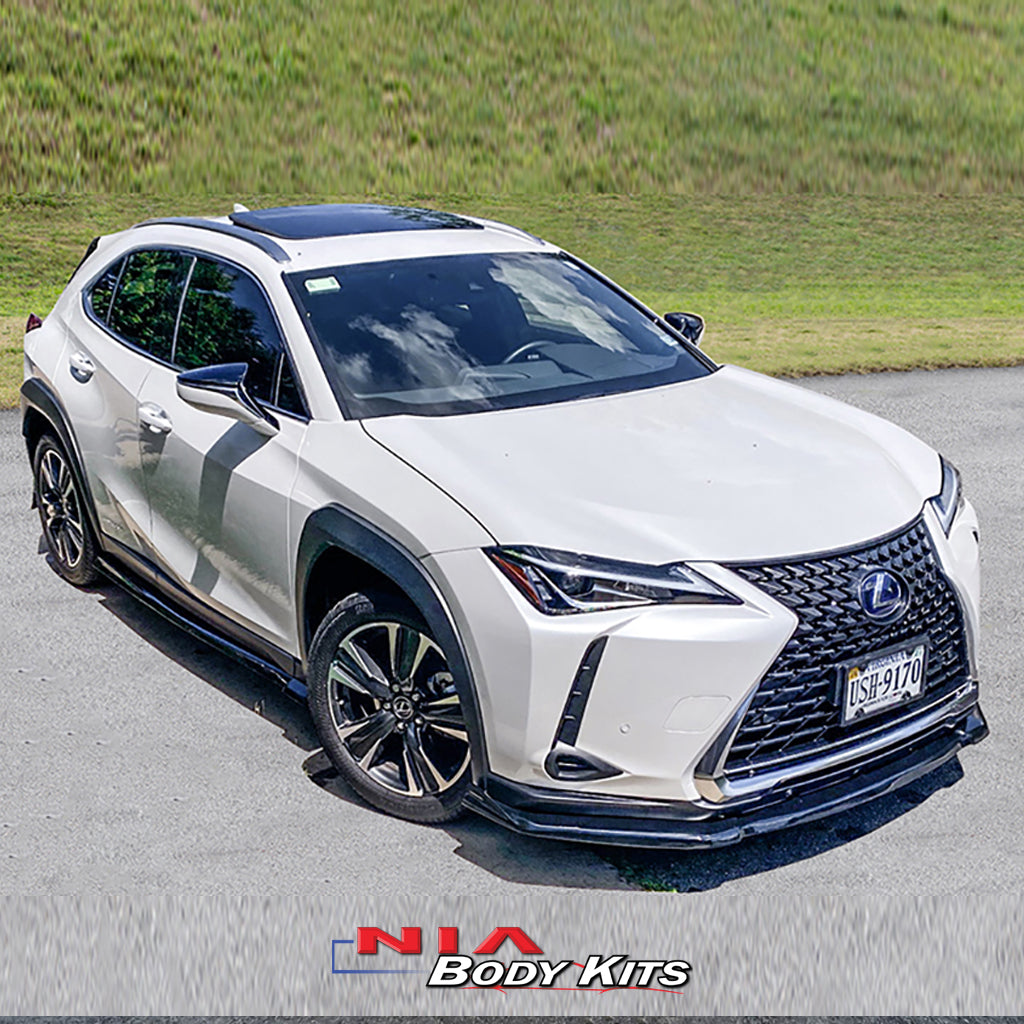 Lexus UX 200, 250h, 300e Front NIA Splitter lip body Kit 2019-2025 – Nia  Body Kits