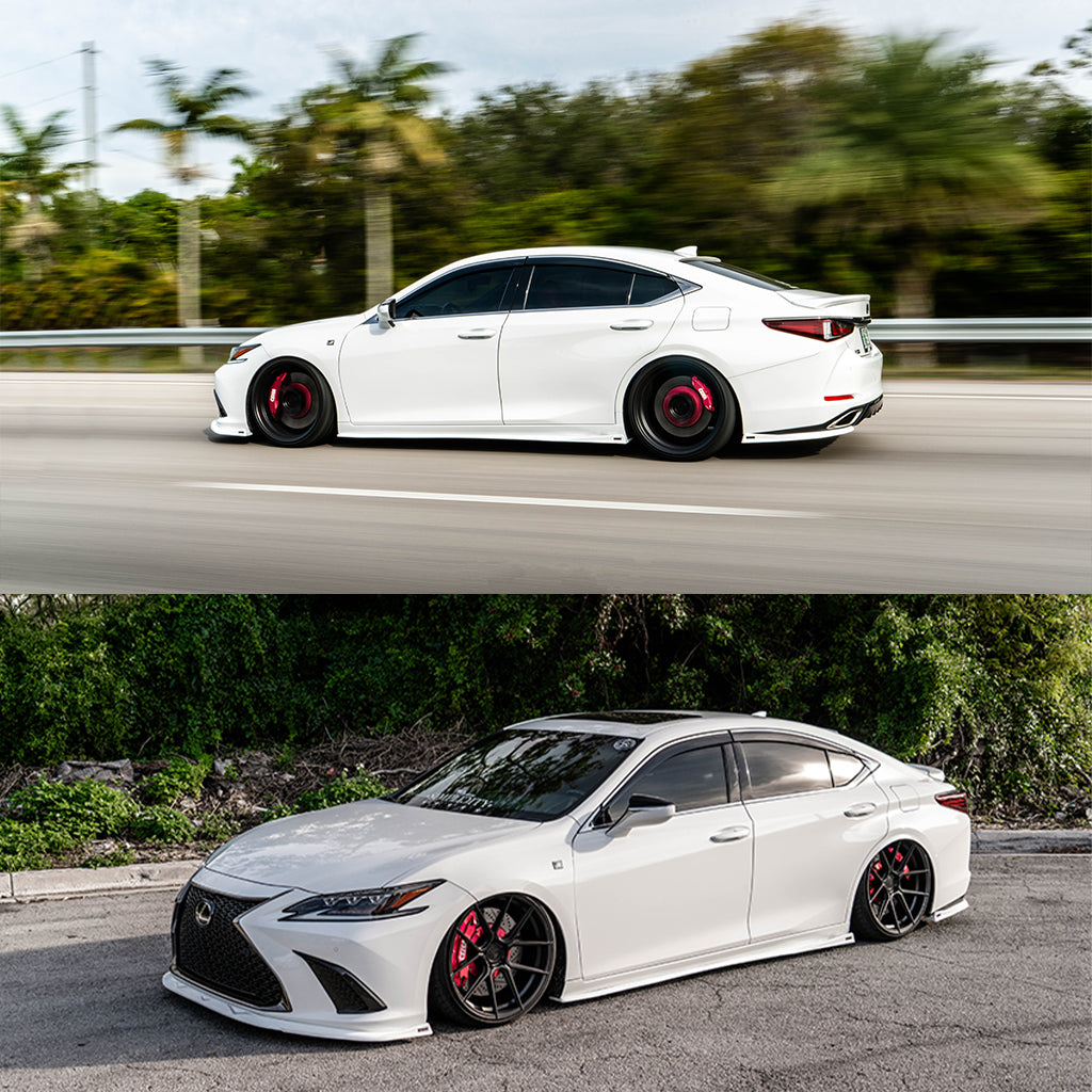 Lexus ES250 ES300 ES350 NIA Full Splitter lip Body Kit (Front, Sides ...