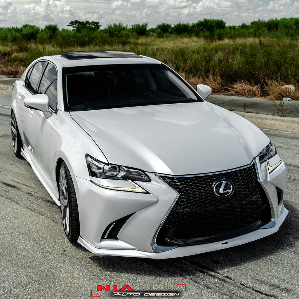 Lexus GS Front NIA Splitter Lip body Kit  (2016-2020)