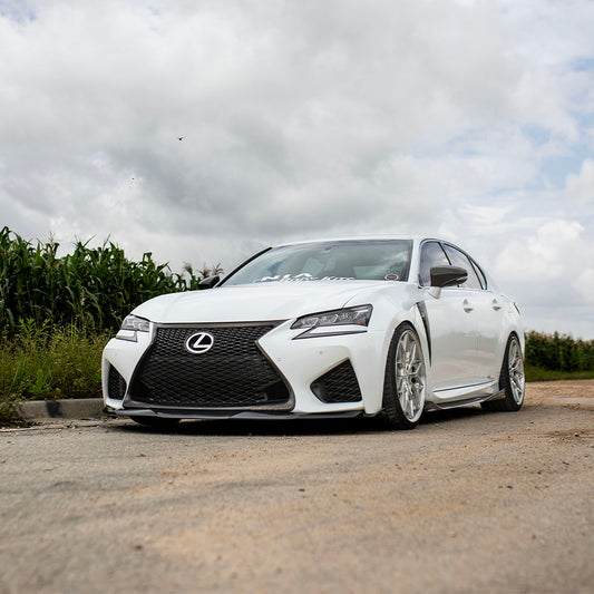 Lexus GS-F NIA Full Splitter lip Kit (5pcs-Front, Sides, Rears) 2016-20