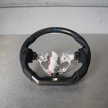 Lexus IS 2006-2013 F-Sport Carbon Fiber Steering Wheel With Inserts